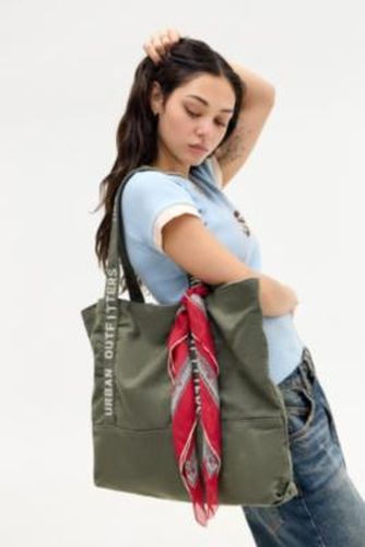 UO Branded Canvas Tote Bag - 10cm x W: 53cm x H: 37cm- Strap drop: 24cm at - Urban Outfitters - Modalova