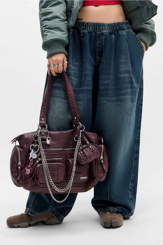 Lulu Pocket Faux Leather Shoulder Bag - at Urban Outfitters - BDG - Modalova