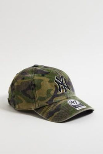 Brand '47 Brand NY Yankees Camo Baseball Cap - at Urban Outfitters - ’47 Brand - Modalova