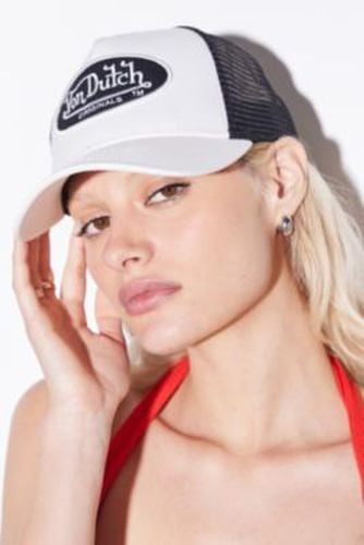 Boston Trucker Cap - White at Urban Outfitters - Von Dutch - Modalova