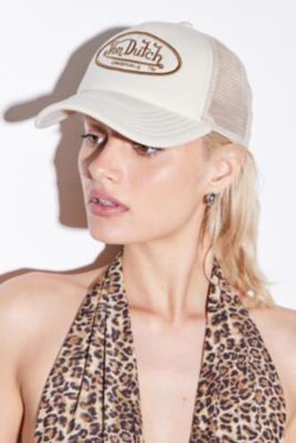 Tampa Trucker Cap - Beige at Urban Outfitters - Von Dutch - Modalova