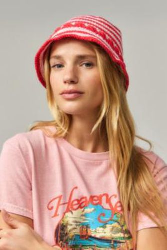 UO Stripe Knit Bucket Hat - at - Urban Outfitters - Modalova