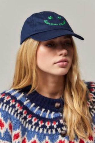 UO Exclusive Embroidered Cap - Navy at Urban Outfitters - Damson Madder - Modalova