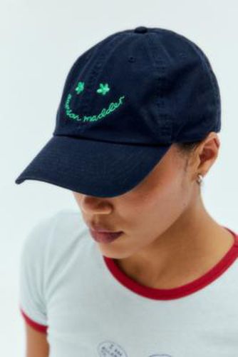 Embroidered Cap - at Urban Outfitters - Damson Madder - Modalova