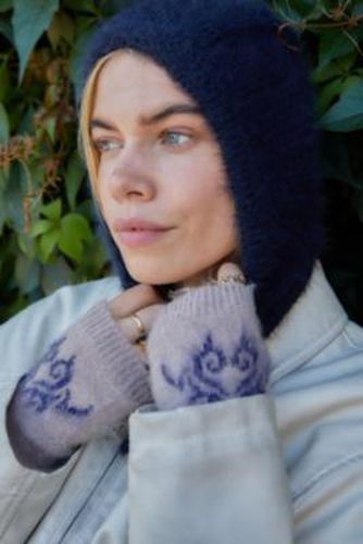 UO Brushed Knit Fingerless Gloves - at - Urban Outfitters - Modalova