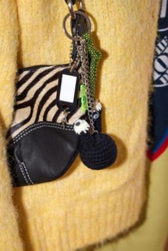 Alien Multi Charm Keyring - Black at - Urban Outfitters - Modalova