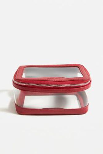 UO Zip-Around Makeup Bag - Red ALL at - Urban Outfitters - Modalova