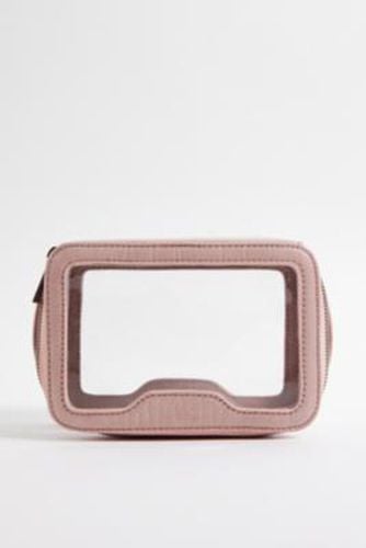 UO Zip-Around Makeup Bag - Pink ALL at - Urban Outfitters - Modalova