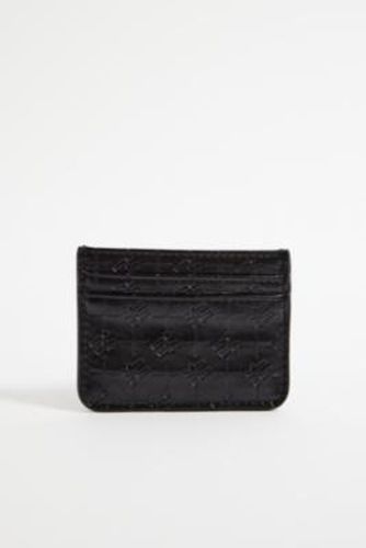 Iets frans. Monogram Embossed Cardholder - Black at Urban Outfitters - iets frans... - Modalova