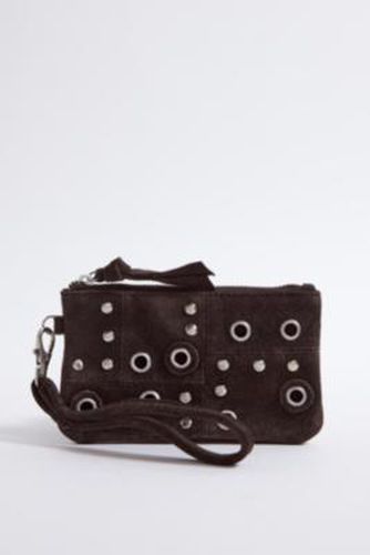 UO Eyelet Stud Suede Purse - at - Urban Outfitters - Modalova