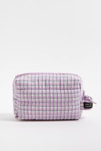 Gingham Makeup Bag - Lilac ALL at - Urban Outfitters - Modalova