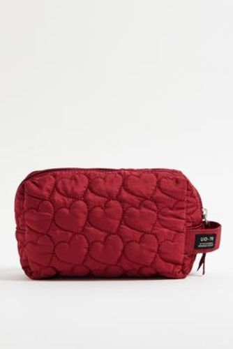 UO Heart Popcorn Makeup Bag - Red ALL at - Urban Outfitters - Modalova