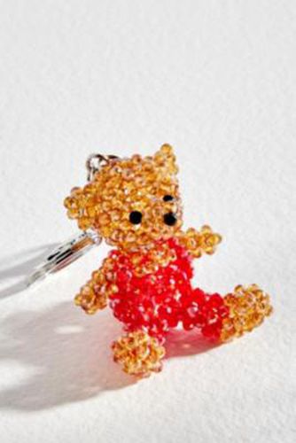 Beaded Teddy Bear Keyring - ALL at - Urban Outfitters - Modalova