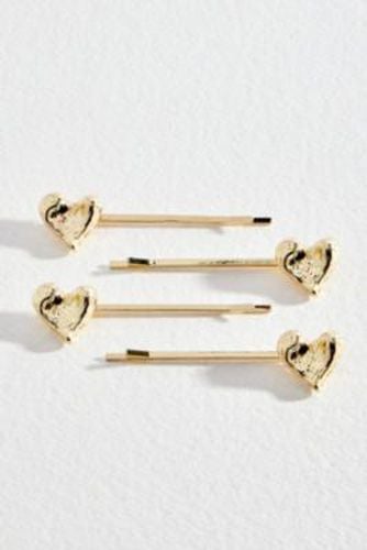 Molten Heart Hair Slides - at - Urban Outfitters - Modalova