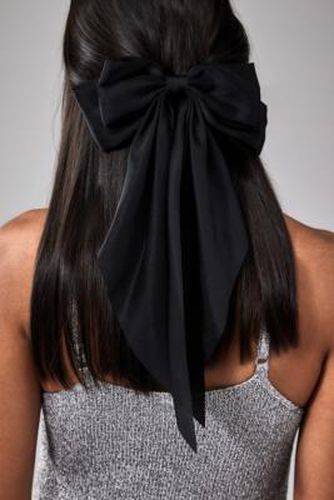 Oversized Bow Hair Clip - Black at - Urban Outfitters - Modalova