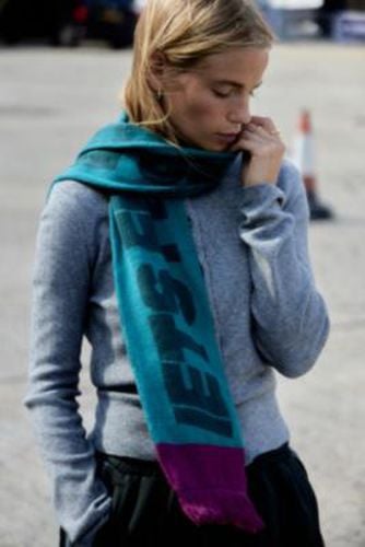 Iets frans. Graphic Football Scarf - Dark Green at Urban Outfitters - iets frans... - Modalova