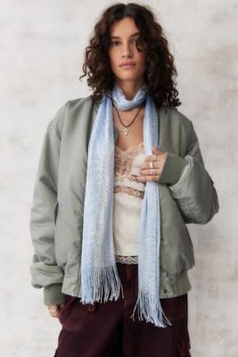 UO Y2K Sparkle Skinny Knit Scarf - at - Urban Outfitters - Modalova