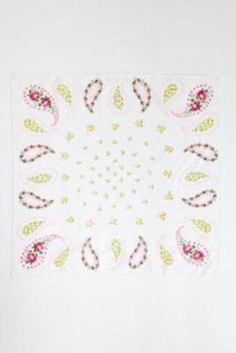 UO Floral Print Cotton Scarf - at - Urban Outfitters - Modalova