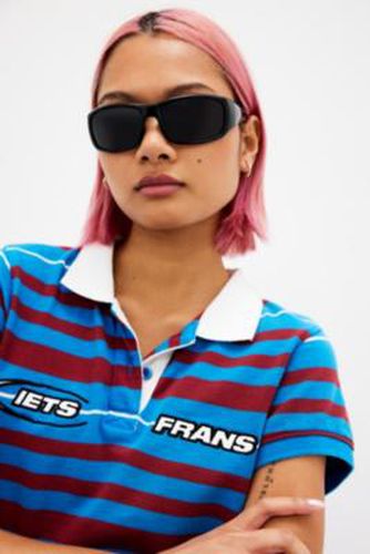Iets frans. Saskia Sports Wrap Sunglasses - Black at Urban Outfitters - iets frans... - Modalova