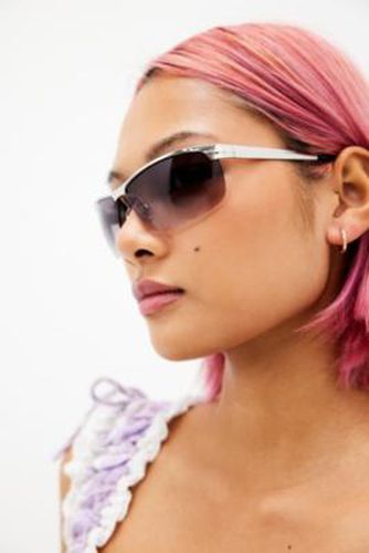 UO Kiana Metal Frame Sunglasses - Black at - Urban Outfitters - Modalova