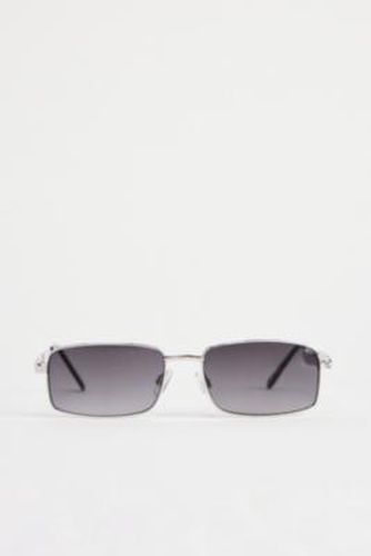 UO Jen Metal Rectangle Sunglasses - at - Urban Outfitters - Modalova