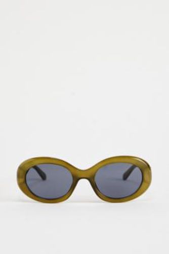 UO Summer Large Oval Sunglasses - at - Urban Outfitters - Modalova