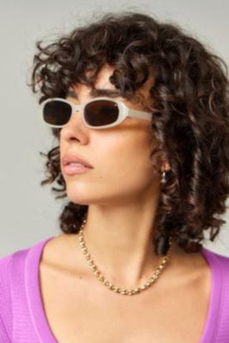 A. Kjaerbede Macy Cream Bone Sunglasses - Cream ALL at Urban Outfitters - A.Kjaerbede - Modalova