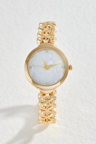 Heart Chain Watch - Gold at - Urban Outfitters - Modalova