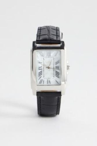 Leather Rectangle Watch - at - Urban Outfitters - Modalova