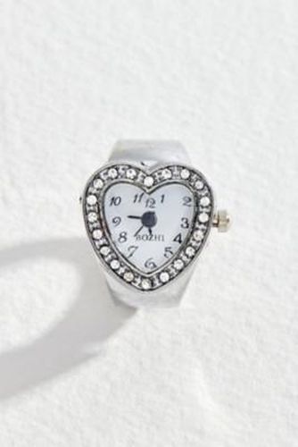 Heart Watch Ring - at Urban Outfitters - Silence + Noise - Modalova