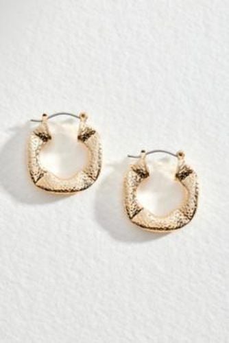 Textured Molten Hoop Earrings - at Urban Outfitters - Silence + Noise - Modalova