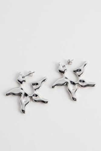 Starfish Hoop Earrings - at Urban Outfitters - Silence + Noise - Modalova