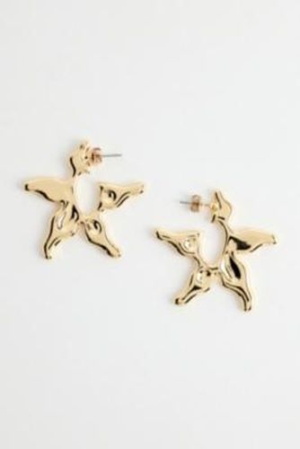 Starfish Hoop Earrings - at Urban Outfitters - Silence + Noise - Modalova