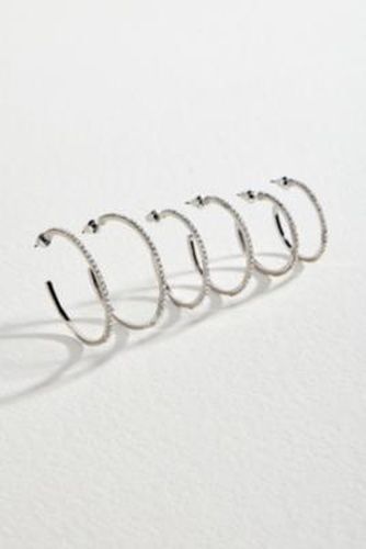 UO Skinny Hoop Earrings 3-Pack - at - Urban Outfitters - Modalova