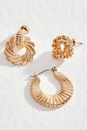 Vintage Earrings 3-Pack - Gold at - Urban Outfitters - Modalova