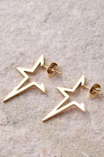 North Star Earrings - Gold at Urban Outfitters - Zambah - Modalova