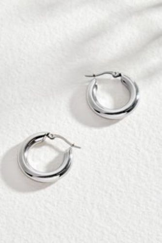 Demi Hoop Earrings - Silver at Urban Outfitters - Réalta - Modalova