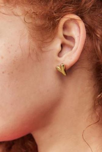 Realta Holly Heart Stud Earrings - at Urban Outfitters - Réalta - Modalova