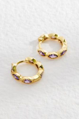 Violet Marquesa Hoop Earrings - Gold at Urban Outfitters - Caotic - Modalova