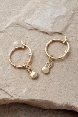 Hoop Earrings - Gold at Urban Outfitters - Miffy - Modalova