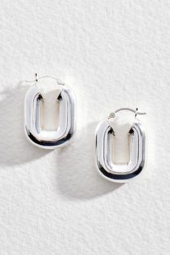 Puffy Oval Hoop Earrings - at Urban Outfitters - Seol + Gold - Modalova