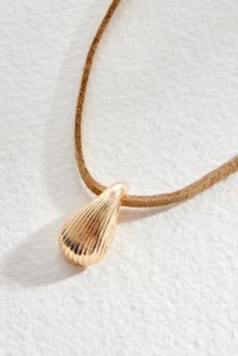 Teardrop Pendant Suede Necklace - at Urban Outfitters - Silence + Noise - Modalova