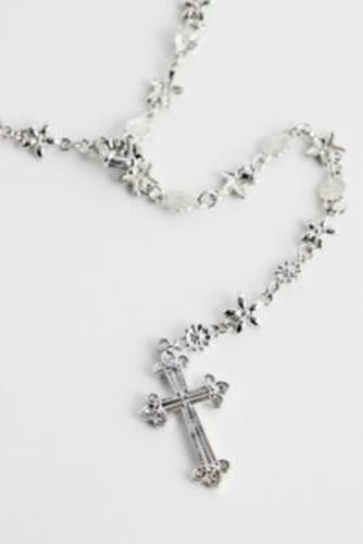 Petal Link Cross Lariat Necklace - at Urban Outfitters - Silence + Noise - Modalova