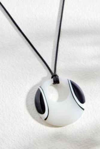 Marble Circle Cord Choker - Black at Urban Outfitters - Silence + Noise - Modalova