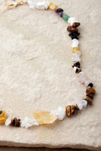 Shell Chipping Necklace - Brown at Urban Outfitters - Silence + Noise - Modalova