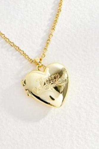 Locket Necklace - Gold at Urban Outfitters - Juicy Couture - Modalova