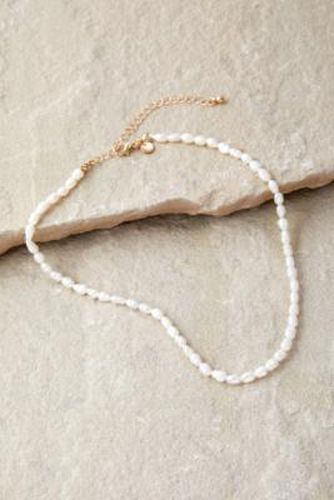 Pearl Choker Necklace - Pearl at Urban Outfitters - Silence + Noise - Modalova