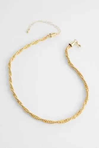 Twisted Rope Chain Necklace - at Urban Outfitters - Silence + Noise - Modalova