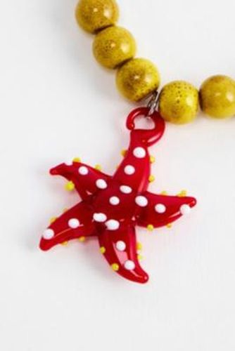 Chunky Starfish Glass Choker Necklace - at Urban Outfitters - Silence + Noise - Modalova