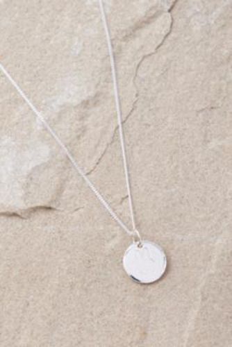 Large Disc Necklace - Silver at Urban Outfitters - Miffy - Modalova